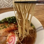 吟麦製麺 - 今回は細麺で♪