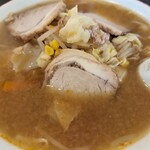 緑屋 - みそらーめん近景。