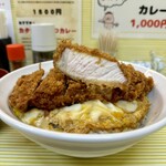 とんかつ檍のカレー屋 いっぺこっぺ - 檍の上かつ丼 1500円