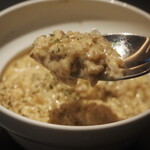 ワインとチーズと旨い肴のBAR à VIN 徳蔵 - ポルチーニのクリームリゾット