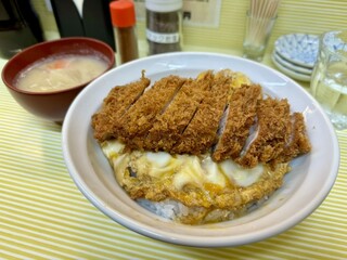 とんかつ檍のカレー屋 いっぺこっぺ - 檍の上かつ丼 1500円