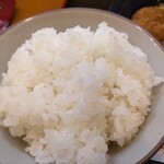 とんかつ 三金 - ご飯