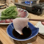 和食と日本酒 田 - 絶品ポン酢