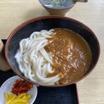 牧のうどん - 洗面器みたいな丼です