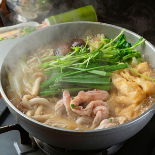 For the upcoming cold season ◎ [Tori nabe set <using chicken stock>]