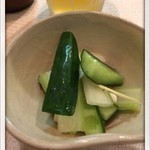 佳緒 - お通し
      2013.11.12