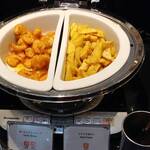 ホテルニューオータニ幕張 ザ・ラウンジ - ガーリックシュリンプ、フライドポテト