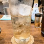 居酒屋 ハナミズキ - グラスを変更