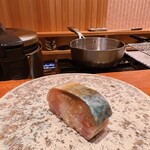 寿司 あさ海 - 追加のサバ