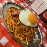 スパゲッティーのパンチョ - ナポメガ　王道セット