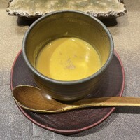 厳選焼鳥 一石三鳥 本店 - カボチャのすり流し