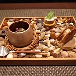 レストラン ラ・フロレゾン・ドゥ・タケウチ - ○秋の情景/キノコのバリエーション2023