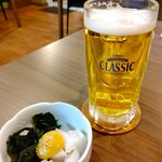 海鮮居酒屋 吟海 - サッポロクラシック&お通し