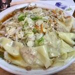 ラーメン専門店 天心 - みそ野菜ワンタンラーメンにしたら1,050円