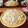 浅田 - 料理写真:奥、ざるそば、手前、十割ざるそば