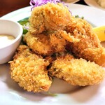 キッチン ポアレ - アップ。揚げたて熱々、美味しいです～。