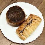 カンテボーレ - 料理写真:まかないあんぱん（くりあん）・さつまいもパン