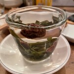 西尾さん - 昆布と割り梅割