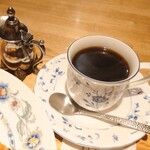 珈琲館 紅鹿舎 - セットのコーヒー