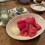 西尾さん - 冷やしトマト