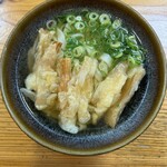 葉隠うどん - ごぼう天うどん