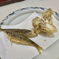 銀座 天一 博多店 - 秋の天一膳(本もろこ、舞茸)