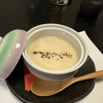 Nihon Ryouri Tawaraya - 蒸し物❗️
                      帆立茶碗蒸し
                      ホワイトソース仕立て