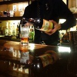 バー クラスター - 正真正銘、養命酒がカクテルになっちゃいました(笑)