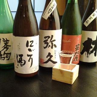 We have a variety of local sake