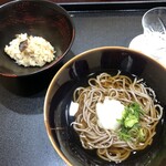 御料理 雅乃 - 締めの蕎麦と炊き込みご飯