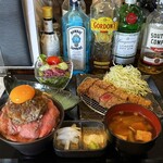 男の台所 家 - 肉定食 極み
