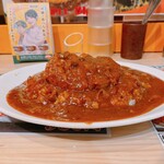 Hinoya Kare - 名代メンチカツカレー　ご飯500g  ルゥ大盛