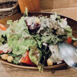 カッチャル バッチャル - タコとひよこ豆のサラダ