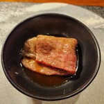 焼肉牛印 - 飯村牛モモタレ焼き