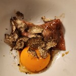 焼肉牛印 - サーロインのトリュフ焼きすき