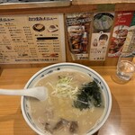 北海道らぁ麺 ひむろ - 2倍盛りはさすがです。