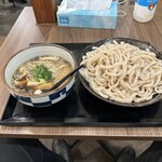 上州濃厚激辛うどん 麺蔵 - 【2023.11.16(木)】キノコつけ汁うどん（大盛・560g）1,100円→900円