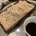 武蔵屋本店 - ざる蕎麦。大盛り(無料)