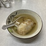 ゆたか食堂 - 焼おにぎり出汁茶漬け・・この日はピッタ3000円