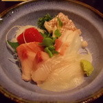 小料理寿 - 刺身６点盛り