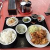 福香亭  - 若鶏の唐揚げ定食800円税込