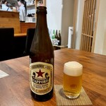 並木屋 - 瓶ビールスタート