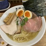 麺屋 春花 - 3種チャーシュー全乗せ　特製淡麗塩麺