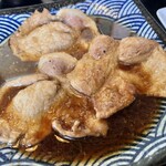 とんかつ 串揚げ 優膳 - にんにく焼き