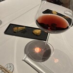 洋食 Matsushita - 付き出しとワイン