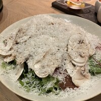 Jose Luis - ハモンセラーノとマッシュルームのサラダ