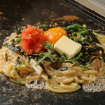 Hakata mentaiko butter Yakisoba (stir-fried noodles)