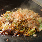 Musashino thick noodles sauce Yakisoba (stir-fried noodles) [pork]