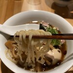 らぁめん鴇 - 特製醤油の手揉み麺