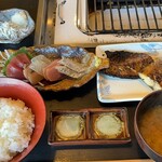 ふじいち - おまかせ定食 1650円。